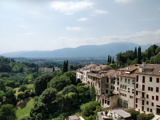 Fototapeta na wymiar panoramic view of Aloso italy