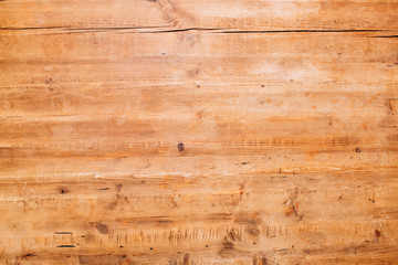 Brown wood texture. Abstract background, empty template. Old crackled wooden texture