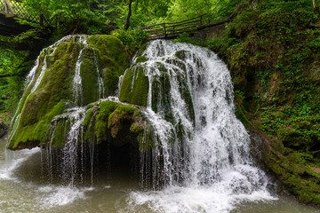 Bigar Waterfall,Caras-Severin,Romania,Located at the intersection with the parallel 45 in Romania