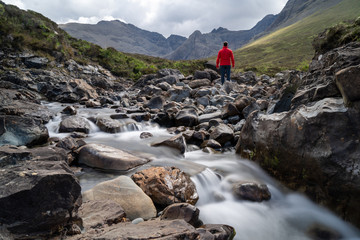 Isle of Skye Schottland Wasserfall
