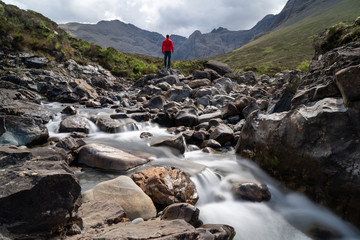 Isle of Skye Schottland Wasserfall