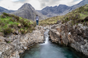 Isle of Skye Schottland Wasserfall