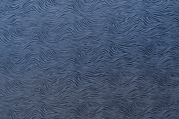 Abstraktes wellenförmiges filigranes Muster in blau grau
