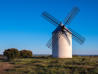 Fototapeta na wymiar Ancient windmills