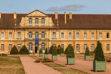 Fototapeta premium CLUNY / FRANCE - JULY 2015: Medieval abbey in the historic centre of Cluny town, France