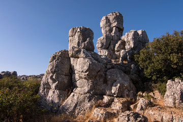 Torcal de Antequera (Málaga) España