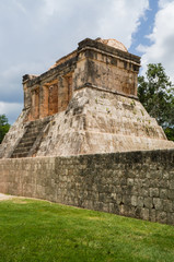 Fototapeta na wymiar Chichén Itzá mayan ruins in Yucatán, México. New7Wonders of the World. 