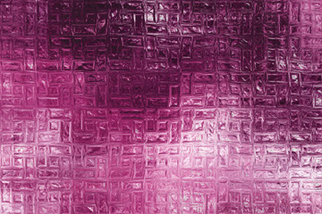 red colored window decor glass