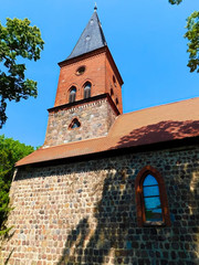 Fototapeta premium Gotisches Kirchengebäude aus der zweiten Hälfte des 13. Jahrhunderts