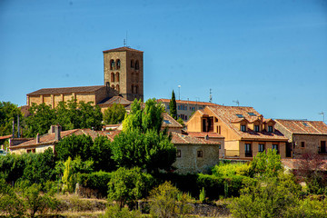 Vista urbana de Sepulveda, Segovia