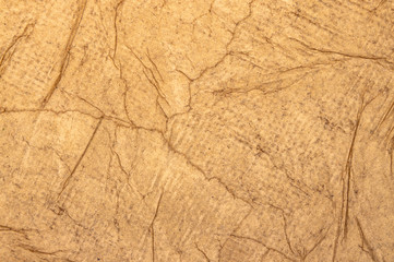 brown mint paper for background and texture close-up