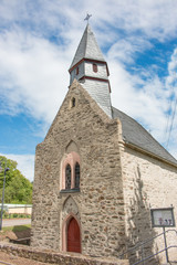 Fototapeta premium Peter chapel (Peterskapelle) Peterspay in Spay Rhineland Palatinate Germany