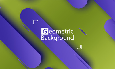 Geometric background. Material design.