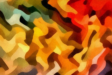 Abstract marble watercolor background. Wavy texture pattern. Artistic elements artwork. Dynamic pastel waves very colorful and stylish. Graphic art backdrop. Fun wallpaper. Modern design template.