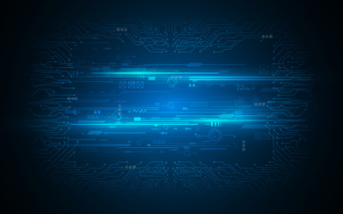 abstract sci fi digital technology innovation concept design background