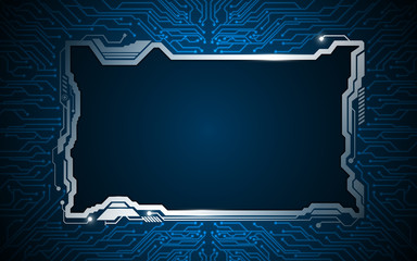 abstract digital circuit line pattern tech innovation concept background