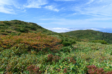 秋の地蔵山と三宝荒神山