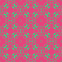 Beauty floral vintage pattern