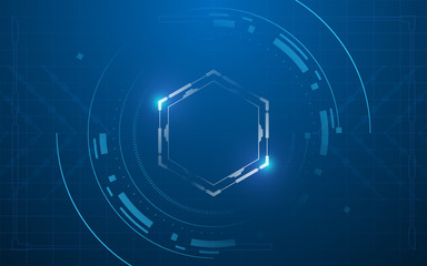 abstract futuristic tech concept design background