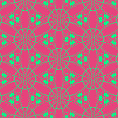 Beauty floral vintage pattern