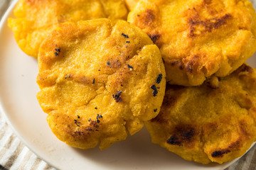 Homemade Corn Meal Arepas