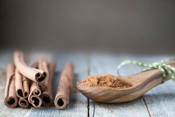 Cinnamon Sticks and Powder