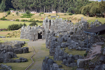 Landscape in Saqsayhuman, Cusco