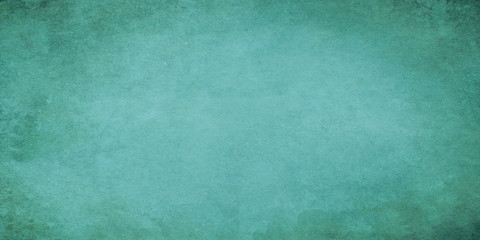 Green wide grunge effect texture.