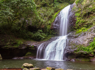 Fototapeta na wymiar Parque das oito cachoeiras