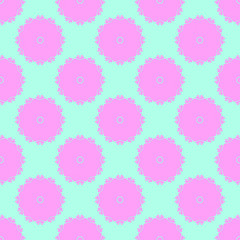 Pink and blue simple pattern