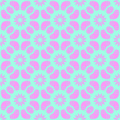 Pink and blue simple pattern