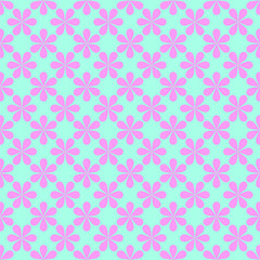 Pink and blue simple pattern