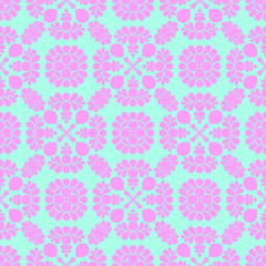 Pink and blue simple pattern