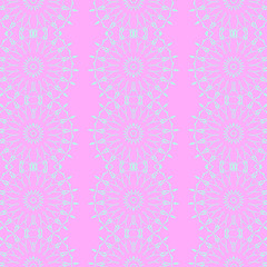 Pink and blue simple pattern with geometric form