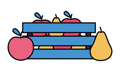 tropical fruits design