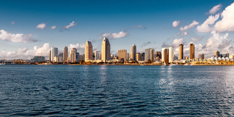 Skyline of San Diego at Sunset - travel photography