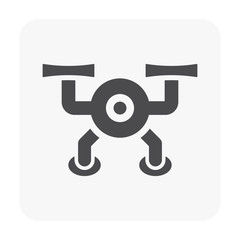 drone icon black