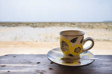 海の見えるカフェ