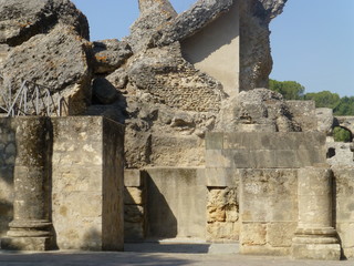 Roman ruins of Santiponce. Italica. Sevilla. Andalusia,Spain