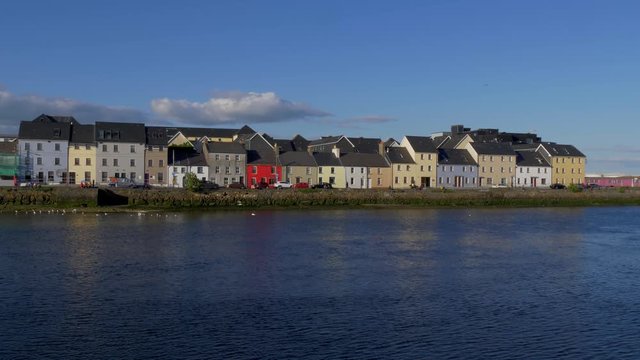Colorful houses in Galway - travel photography