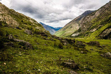 Fototapeta premium Beautiful Altai mountains in spring