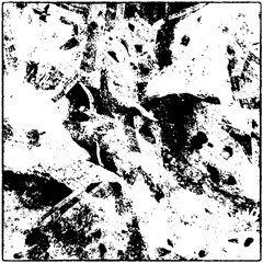 Obraz premium Monochrome grunge background. Vector black and white texture