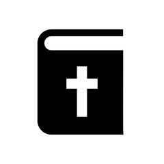 Bible flat vector icon