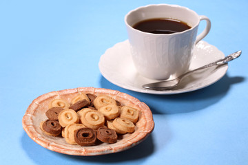 クッキーとコーヒー