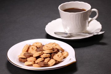 クッキーとコーヒー