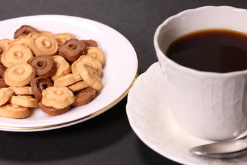 クッキーとコーヒー