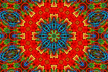 Abstract neon background