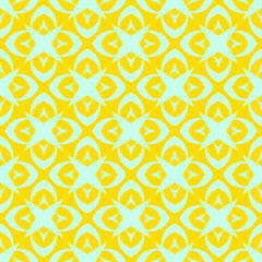 Beauty yellow geometric pattern