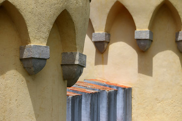 Pena Castle, Sintra, Lisbon District, in Portugal