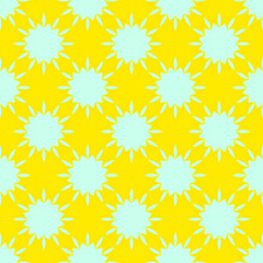 Beauty yellow geometric pattern